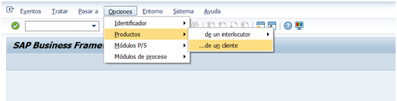 BTE Opciones Productoscliente